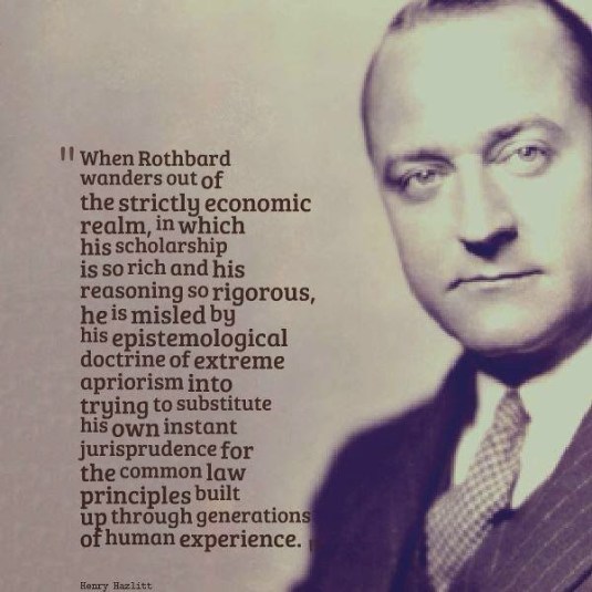 Hazlitt on Rothbard