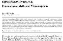 False confessions