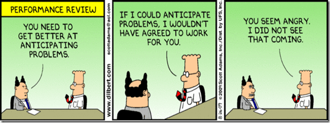 Dilbert  performance reviews