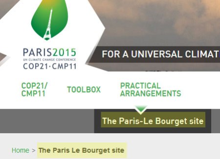 COP21_ParisLeBourget_airpor