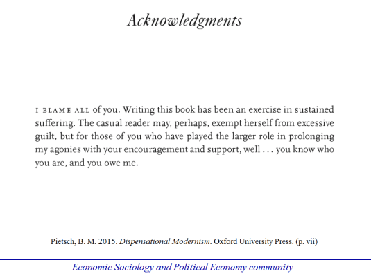 Best Acknowledgments