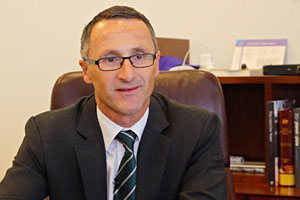 Australian Greens Party Leader Richard Di Natale