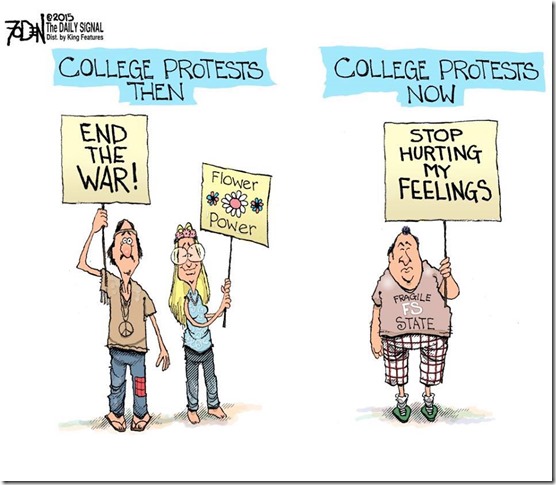 protesters then and now