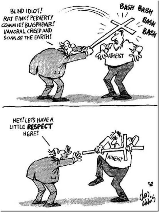 speaking of the right not to be offended