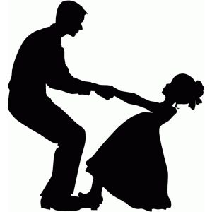 Dad Daughter Dancing