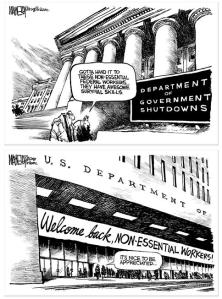 MacNelly Shutdown Cartoons